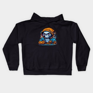 Halloween 2023 Embrace the Spooky Pumpkin Season Kids Hoodie